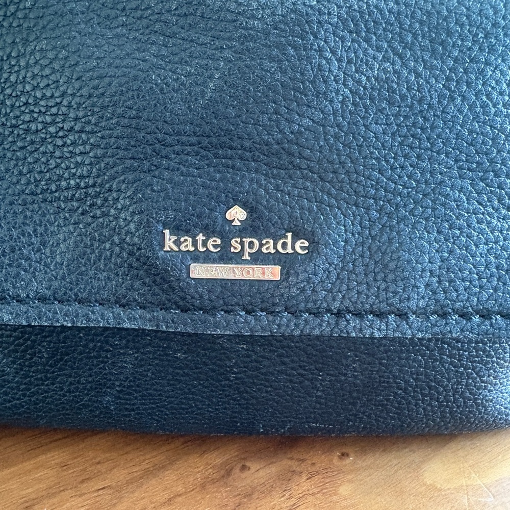 Kate Spade Jackson Street Colette Black Leather Shoulder Bag - Picture 9 of 10
